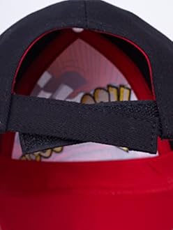 Disney Pixar Cars Lightning McQueen 2-Piece Kids Baseball Cap Set, Adjustable Cotton Dad Hats with Curved Brim for Boys, Multi, One Size