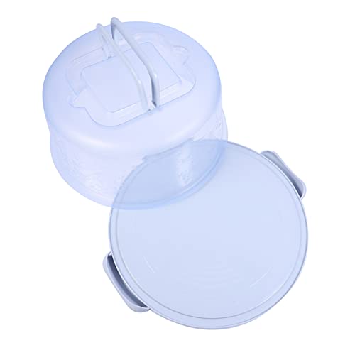 Mobestech Tapa Sky- Cocina Pastelería Hornear Almacenamiento De Alimentos Guardián Estante Refrigerador Portátil Cuakes Tapas Cuake Pan Para Llevar Panadería Cubierta Pastel Galletas Cover