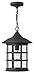 Hinkley 1802BK-LED, Freeport Cast Aluminum Outdoor Ceiling Lighting LED, Black