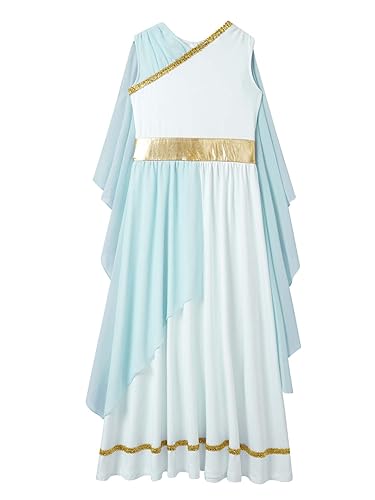 Disfraz toga griega para niñas vestido Atenea 8 Años miniatura 5