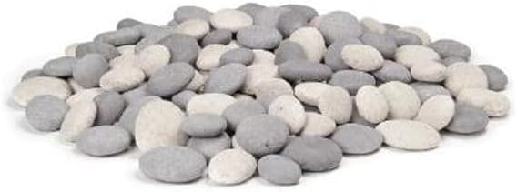 American Fyre Designs Creekstones mixtos para hogueras - 20 libras