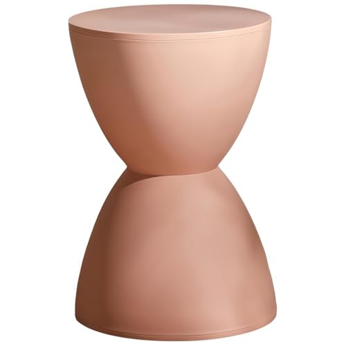 EZweekendスツールの砂時計のデザインの両側収納の改装オスマン足のスツールの椅子のファッションの椅子の玄関のいすの展示の側のテーブルの室内装飾の文化の靴のベンチの多用途のシーンです (ゴム粉です)