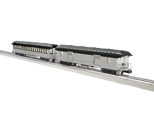 Lionel MOW Wood Baggage Coach 2 Pack O Gauge X-301 X-102 2227400