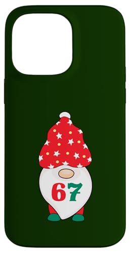 67 Christmas m[ 6 7 VbNXZu Happy Holidays Funny Gen Z X}zP[X iPhone 14 Pro Max p