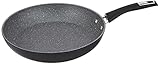 Bialetti Impact Textured Nonstick Oven-Safe Frying Pan, 12 Inch, Gray