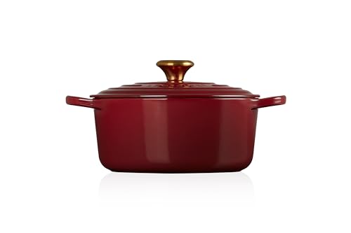 Image of Le Creuset Enameled Cast Iron Signature Round Dutch Oven, 4.5 qt., Garnet