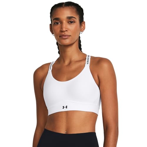 Image of Under Armour Women's Armour Mid Heathered Sports Bra