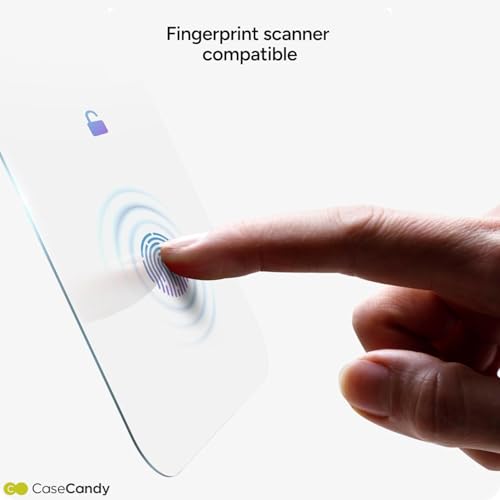 Image of Casecandy - (Pack 2 Tempered Glass Screen Protector for Samsung S25 Ultra 5G | Edge to Edge Tempered Glass Screen Guard for Galaxy S25 Ultra - HD /Fingerprint Working /9H
