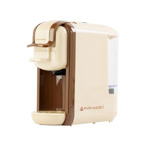 PYRAMIDEA Macchina per Caffè 3 in 1 Compatibile con Nespresso Dolcegusto e Cialde Bevande Fredde da...