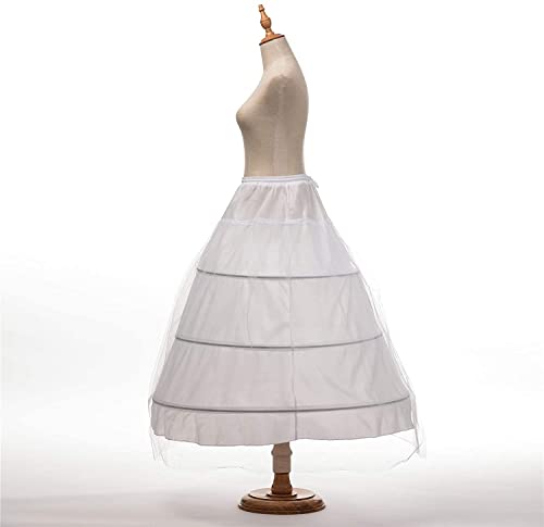 RULTA Reifrock 3 Ring verstellbar, Underskirt Unterrock, Petticoat Krinoline, verfügbar Größen (3hoops)