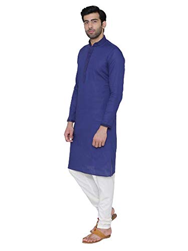 Image of Manthan Art Silk Kurta for Men