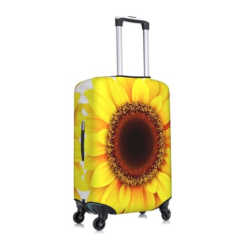 Blooming Sunflower Flower Luggage Cover for Suitcase, Suitcase Cover Protector Fit 18-21 Inch Luggage Travel Accessories, S3