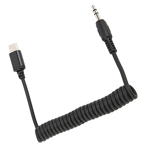 Adaptador de audio Jack 3.5mm macho a USB-C macho miniatura 3