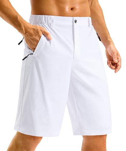 Image of G Gradual Men's Shorts 11 inch Long Golf Lightweight Knee Length Shorts