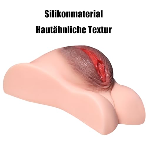 Seckoe Taschenmuschi Realistisch Groß Realistische Masturbator mit 3D Vagina Klitoris Mastubrator Mann Sex Spielzeug Taschen Pocket Pussy Erotik Sexspielzeug für Männer Solo Masturbieren – Bild 4