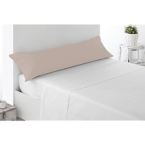 Funda Almohada Miracle Home, Algodón 50% Poliéster, Beige, Cama 150 Cover