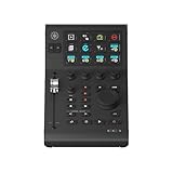 YAMAHA CC1 Contrôleur de production – Contrôleur USB créatif compact avec 12 touches LCD, fader motorisé, contrôle rotatif AI et intégration DAW/streaming – Noir