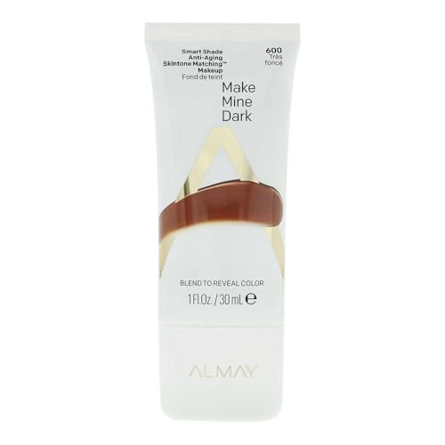 Almay Smart Shade Anti-Aging Skintone Matching Makeup, Hypoallergenic, Cruelty Free, Oil Free, -Fragrance Free, Dermatologist Tested Foundation with SPF 20, 1oz