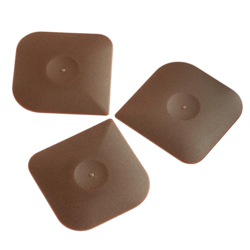 UKCOCO Lot de 3 Grattoirs Cuisine en Plastique pour Poêles et Casseroles, Outils Pratiques de Nettoyage, Accessoires Compacts pour Ustensiles Cuisine, Adaptés au Nettoyage des Pots