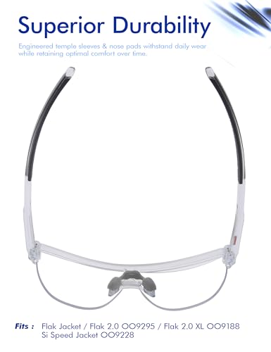Image of SAUCER Replacement Nose Pieces Pads for Oakley Corridor OO9248 | OO9248A Sunglasses