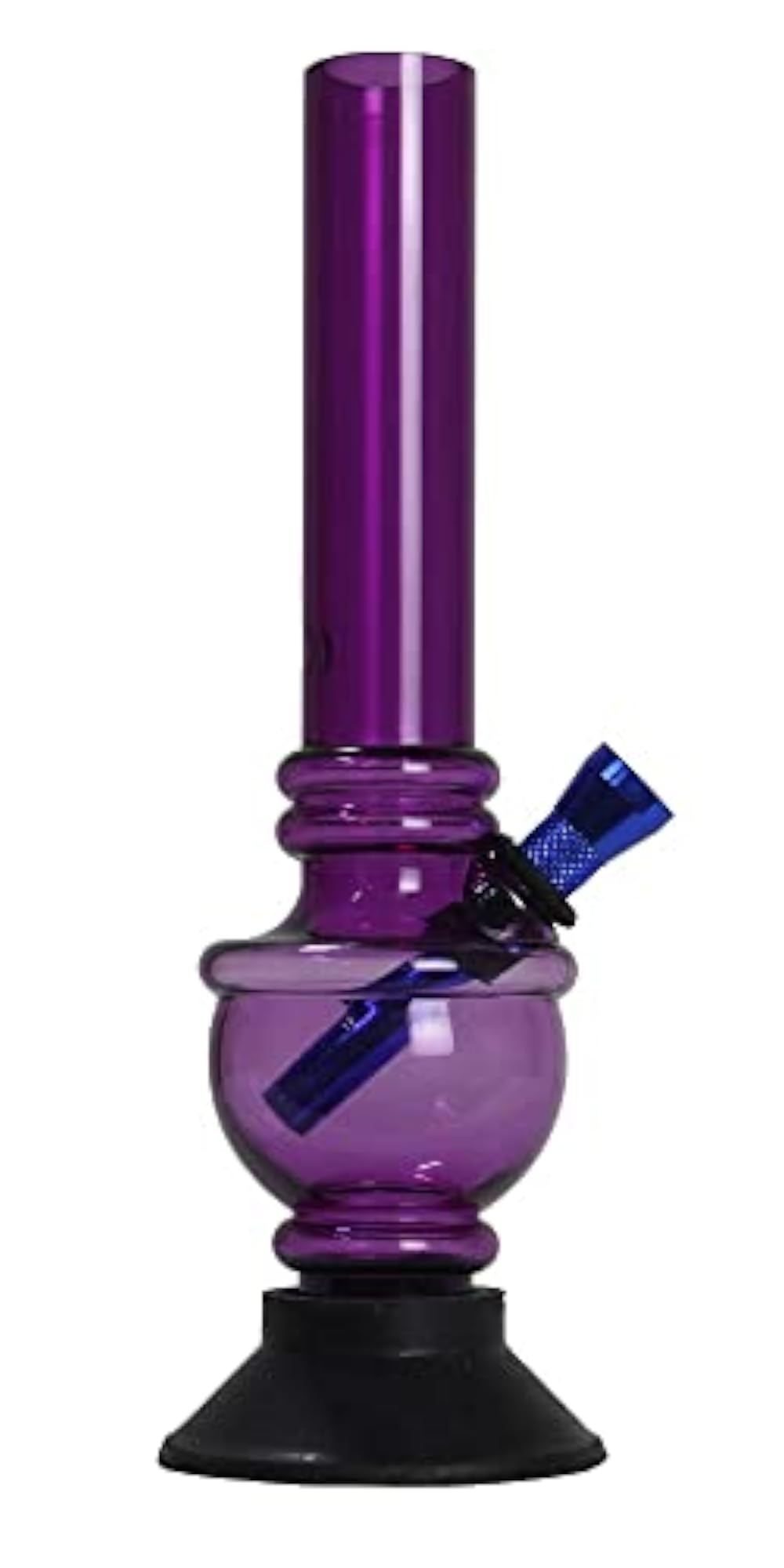 25mm Acrylic Bong Waterpipe 8 inch (PURPLE)