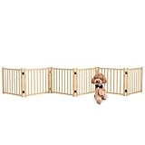 ペットゲート 置くだけ 犬 ゲート ペットフェンス 高さ58cm 幅234cm 自立型ゲート 折りたたみ式 犬フェンス 室内用