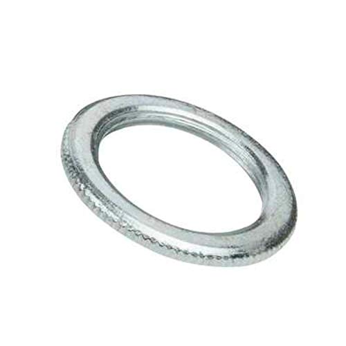 Niglon 25mm Milled Edge Steel Lockring Galvanised for use in Commercial and Industrial environments 1,2,5,10,20 (10)