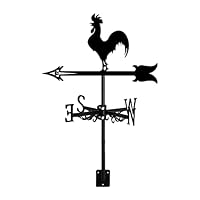Giilayky Wetterfahne von – Wetterfahne des Hahns – Anzeige der Windrichtung für den Außenhof
