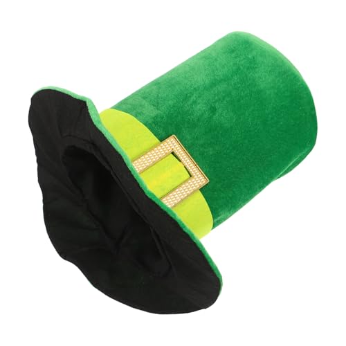 Haut-de-forme irlandais vert pour costume de festival et soirée cosplay