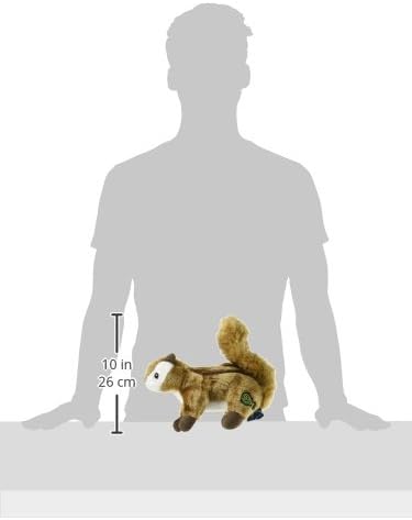 Miniatura 9 de GoDog Wildlife, juguete con protector para masticar, Ardilla, L