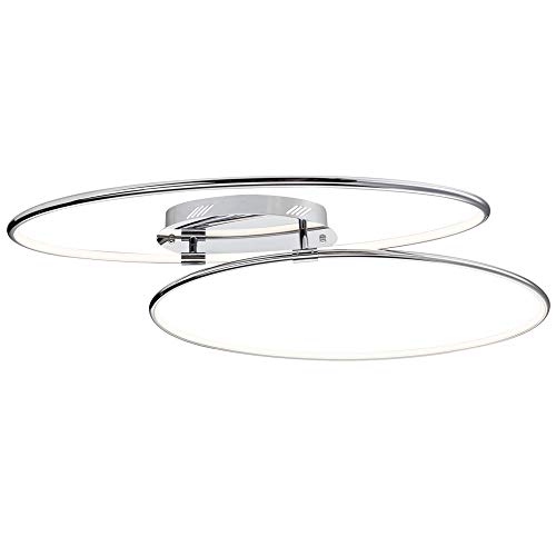 Preisvergleich Produktbild Globo LED Deckenleuchte Barna, Chrom