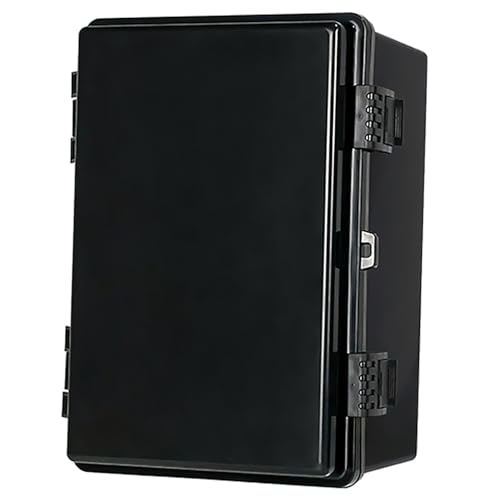 Caja Estanca Pequeña, IP67, Caja Estanca Exterior de Plástico ABS Transparente, Impermeable para Jardín