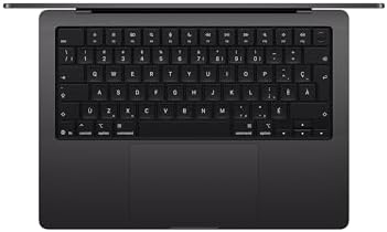 Apple 2026 MacBook Pro 14-inch Laptop with M5 Pro chip (15-core CPU and 16-core GPU, 24GB Unified Memory, 1TB SSD Storage) - Space Black - French Keyboard (with AppleCare+) - 1