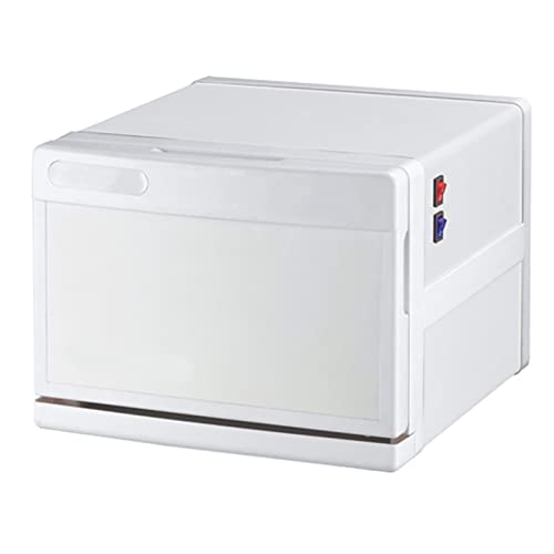 Calentador de toallas calientes, gabinete profesional de alta capacidad para salón y spa, interior de aluminio de calentamiento rápido