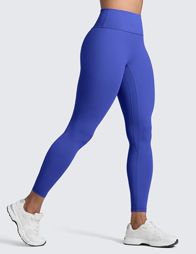 Image of CRZ YOGA Secretsculpt Butterlift Workout Leggings 25 inch - No Front Seam High Waisted Womens Yoga Pants Booty Scrunch Butt
