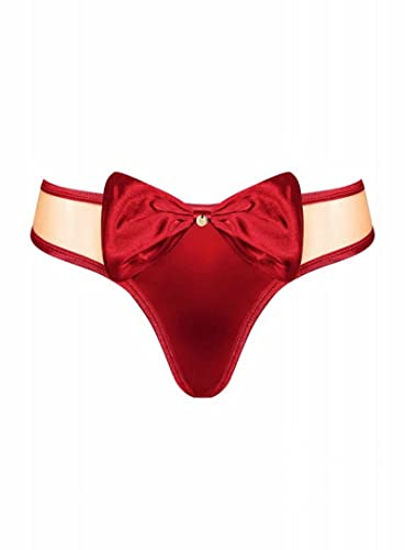 String Rouge Rubinesa Obsessive S/M en Dentelle Premium - 2