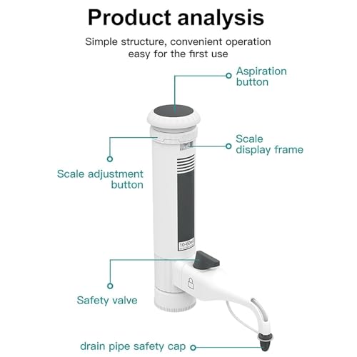 Distributeur sur bouteille de 10 à 60 ml pour analyses de routine - 5