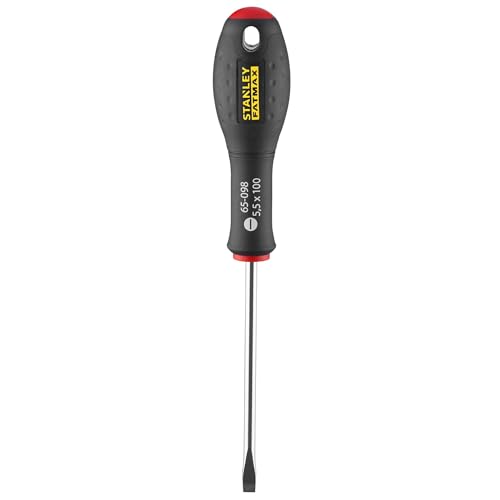 Image of STANLEY 0-65-098 FATMAX SCREWDRIVER FLARED 5.5 X 100MM