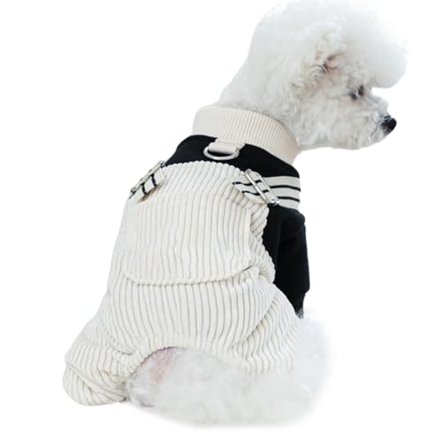 Abrigos para perros fríos, mono para perros | Mono para cachorros, mono elegante para perros | Traje de cachorro elegante, ropa cómoda para cachorros, body para perros