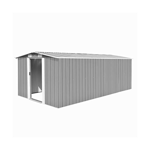 Leepesx Geräteschuppen, Gerätehaus, Gartenhütte, Fahrradgarage, Gartenschuppen, Gartenhã¤User & Aufbewahrung…