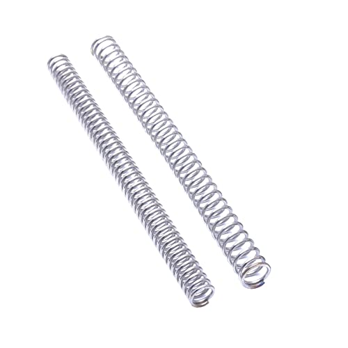 2 Molle A Compressione In Acciaio - Diametro Filo 2,2mm, Esterno 14mm, Lunghezza 60mm, Per Applicazioni Meccaniche