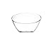 Posh Setting Clear Serving Bowls Small Hard Plastic Candy Bowl for Weddings, Buffet, Offices, Disposable Small Angled Bowls for Party's, Salads, Snacks and Fruit Bowl 5 Pack