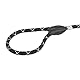 Julius-K9, 2020R-IDC, IDC Retriverleine, Durchmesser 12 mm x 2 m, rund, schwarz, fluoreszierender
