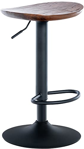 CLP Barhocker Skelde I Höhenverstellbarer Barstuhl Mit Fußstütze I...