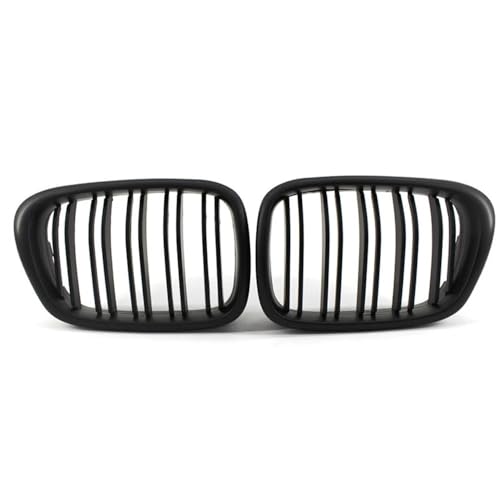Parrilla delantera de coche para Serie 5 E39 525 528 del 99-03 con diseño línea dual