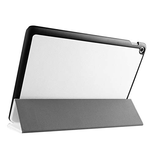 Housse simili-cuir Asus ZenPad 10 blanche pour éviter les rayures