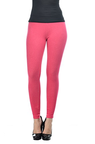 Image of Frenchtrendz Women's Skinny Fit Mid Rise Stretchable Cotton Spandex Jegging Pull On (XS-4XL)