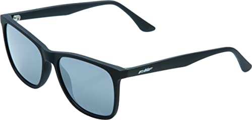 FMF Origins Sunglasses (Matte Black/Silver Mirror)