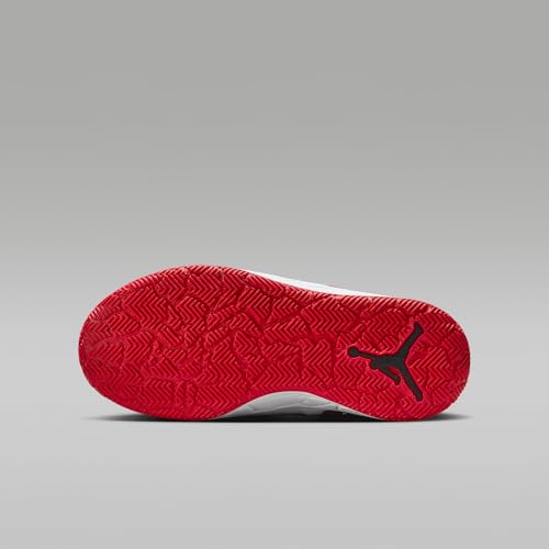 Jordan DAY1 EO Big Kids' Shoes (FQ1306-102, White/Black/Wolf Grey/University Red)2