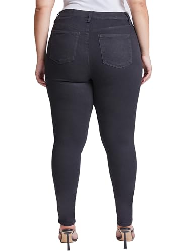 Royalty For Me Womens Women's Plus Size Essential High Rise Skinny Jeans3
